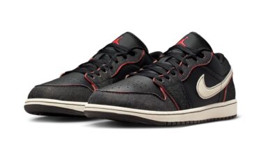 2025年 12/29 発売】NIKE AIR JORDAN 1 LOW “Black Denim//Racer Pink