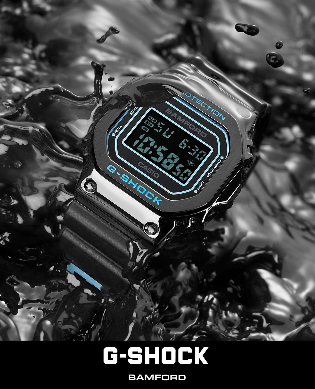 Bamford Watch Department × G-SHOCK コラボ「GM-5600BWD-1JR」が2025