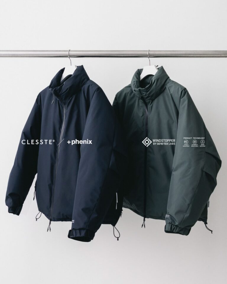 CLESSTE × Plus Phenix 2026 SS 別注 “GORE-TEX WINDSTOPPER LABS CITY