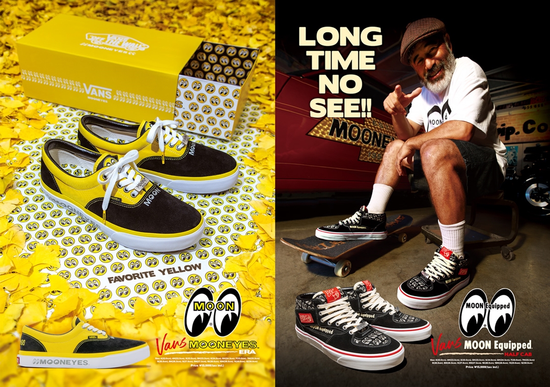 12/5 発売！MOONEYES × VANS “YOKOHAMA HOT ROD CUSTOM SHOW 2021