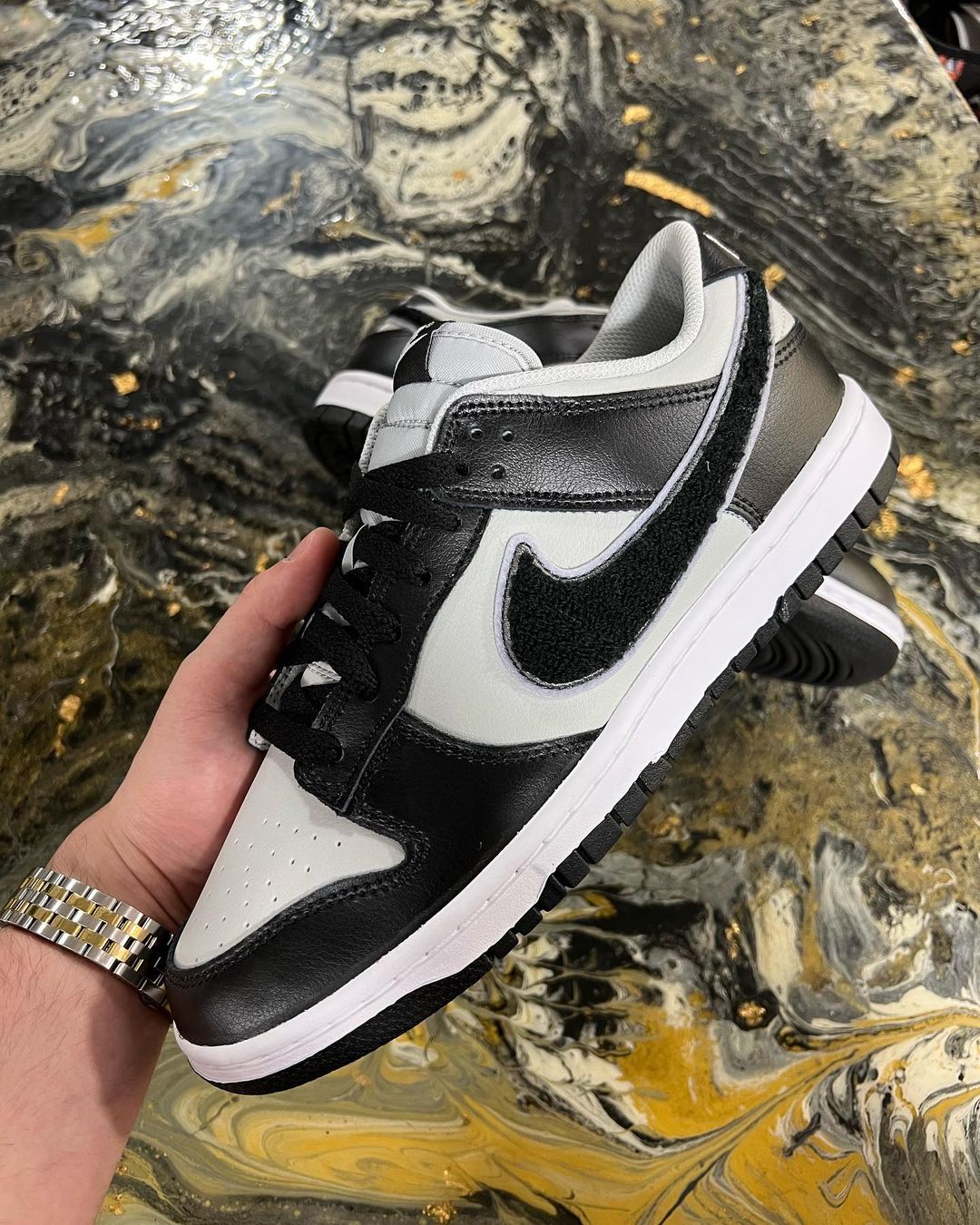 国内 9/22 発売】ナイキ ダンク ロー “シェニールスウッシュ/グレー