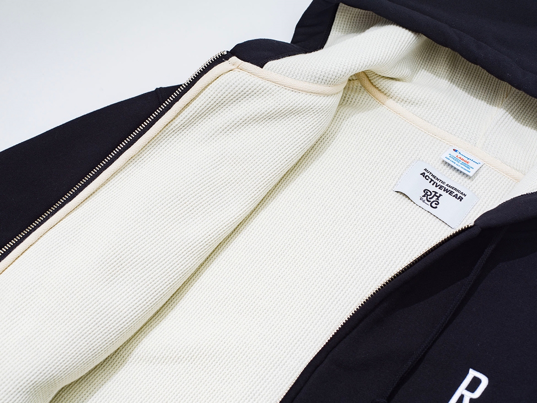 Champion for RHC Ron Herman Liner Thermal Zip Hoodieが11/3 発売