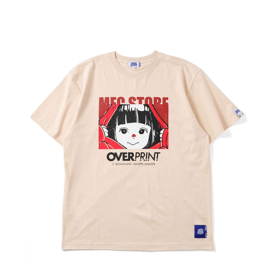 MFC STORE × over print コラボで「古塔つみ」氏が描いた女の子の