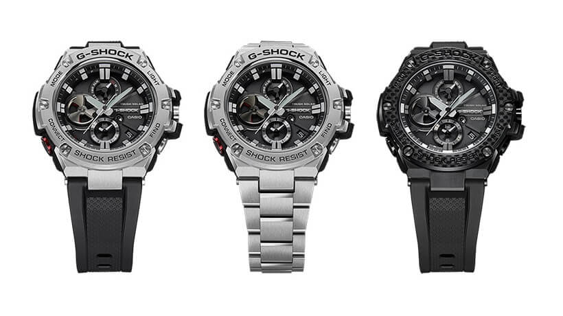 G-Shock G-STEEL GST-B100 with Bluetooth and Tough Solar - G
