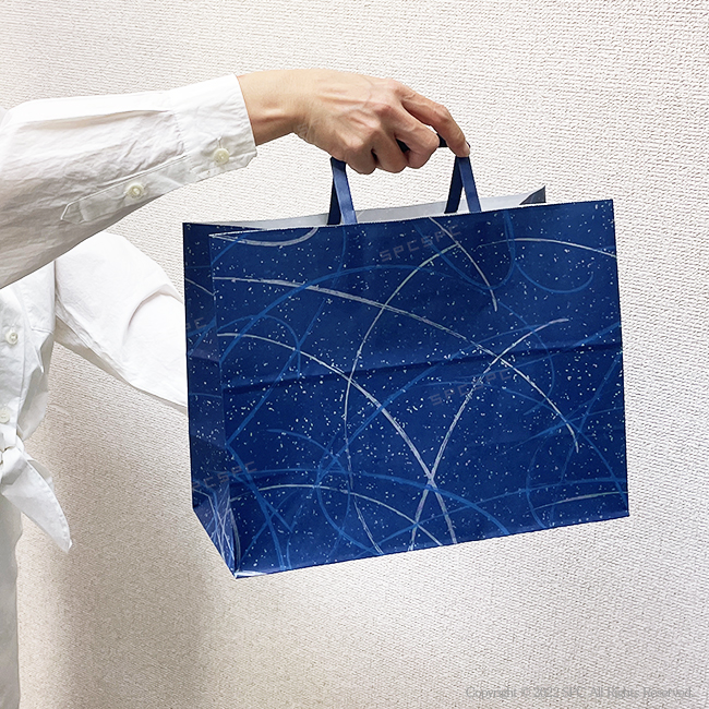 手提げ紙袋 みすみ 小 【32×14×H25cm】｜香典返し.JP