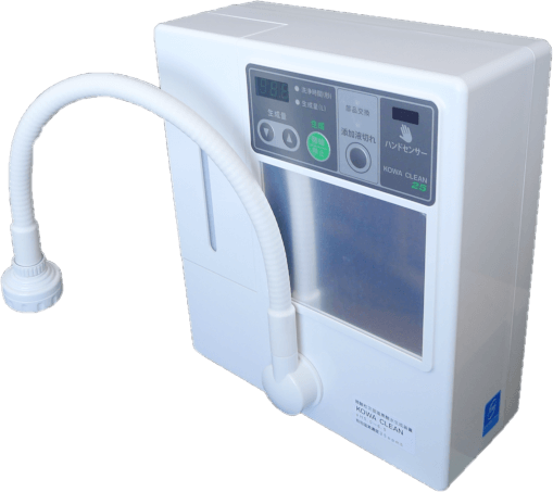 電解水】微酸性次亜塩素酸水生成装置「コア・クリーン25C」株式会社