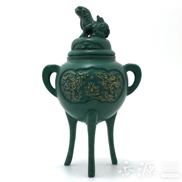 高岡銅器 三つ足香炉 小の通販 - お香専門店香源