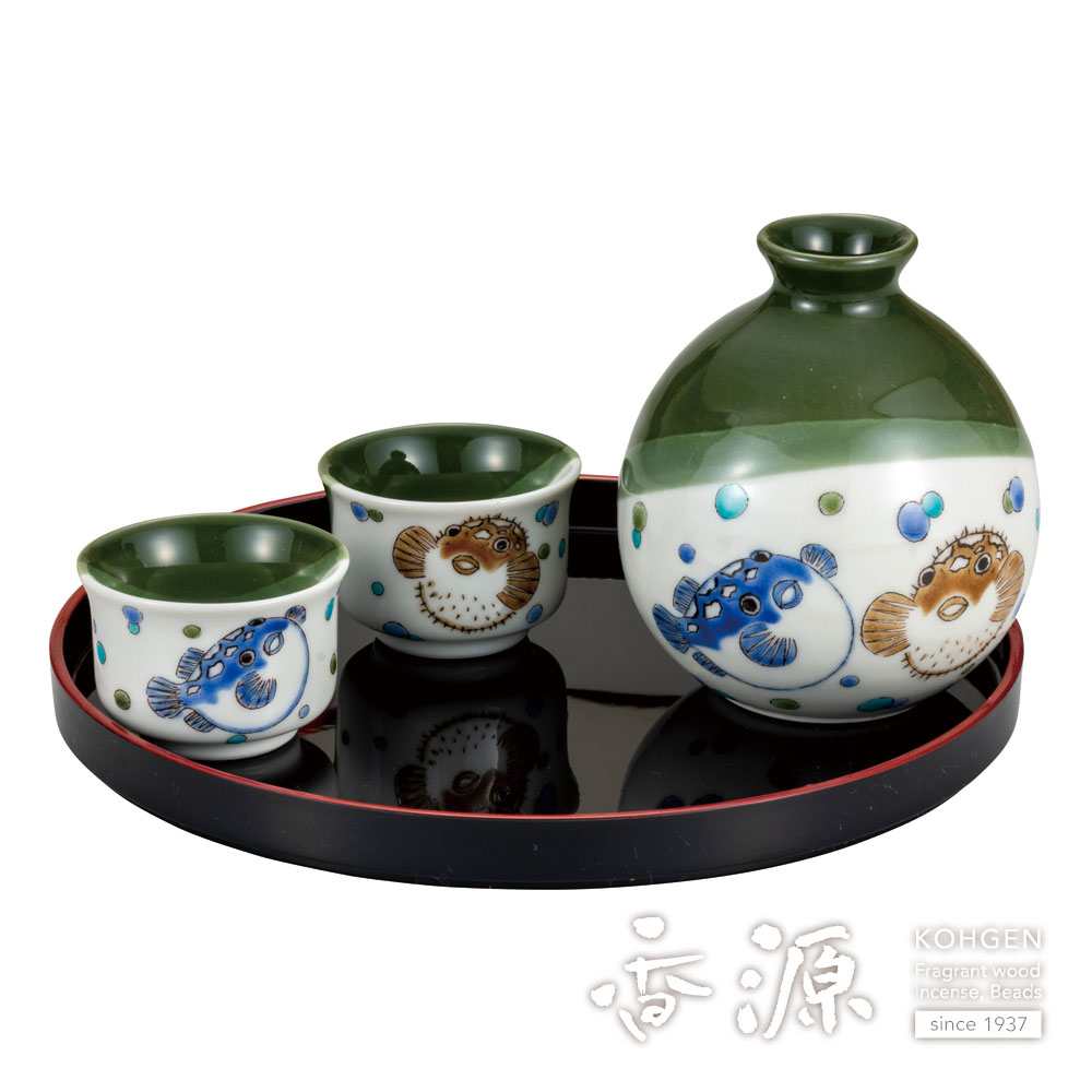 九谷焼の通販｜晩酌揃（徳利＆お猪口セット） - お香専門店 香源