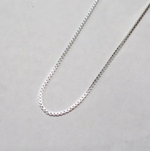 シルバーチェーン シルバーネックレス ナバホパール