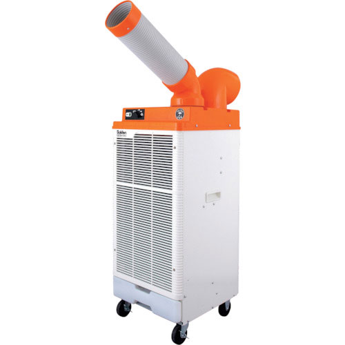 スイデン スポットエアコン【防雨型】 1口 首振りあり 100V＿ の