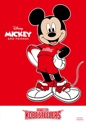 ディズニー ミッキー＆フレンズ＞ ジャパンラグビー リーグワン