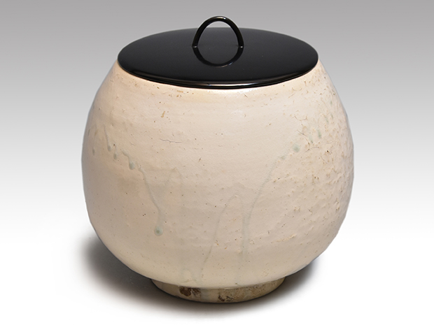 對州窯 水指 小林東五（作）共箱 誂え蓋 | 古美術ささき