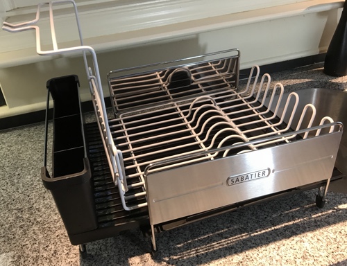 Review: Sabatier Expandable Dish Rack | Kendall Giles