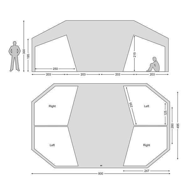 国内正規品】NORDISK ノルディスク ヴァナヘイム40 Vanaheim 40 大型