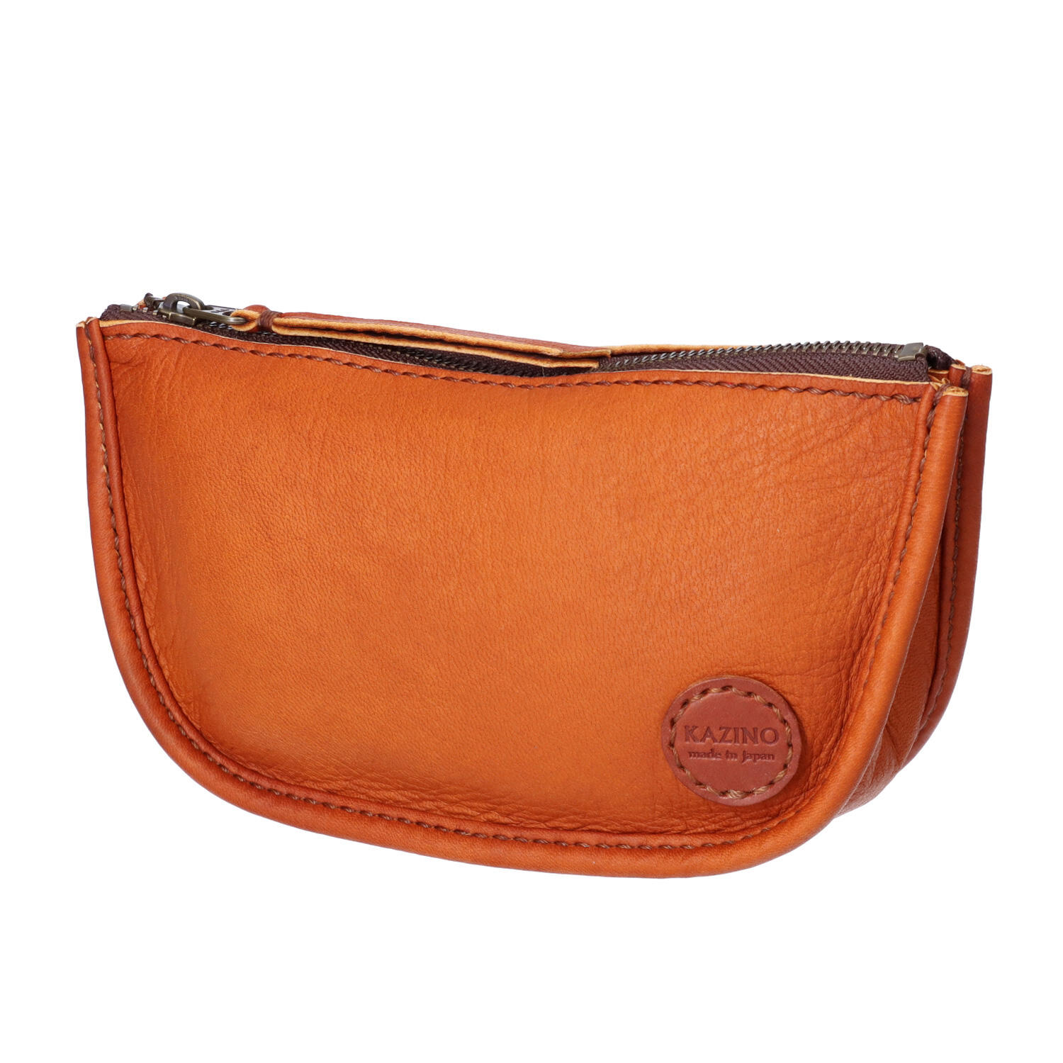 ギフト 総手縫い 鹿革 マルチポーチM | 株式会社 KAZINO leather works