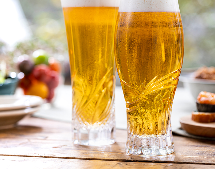 ビアグラス＜縁＞ | カガミクリスタル