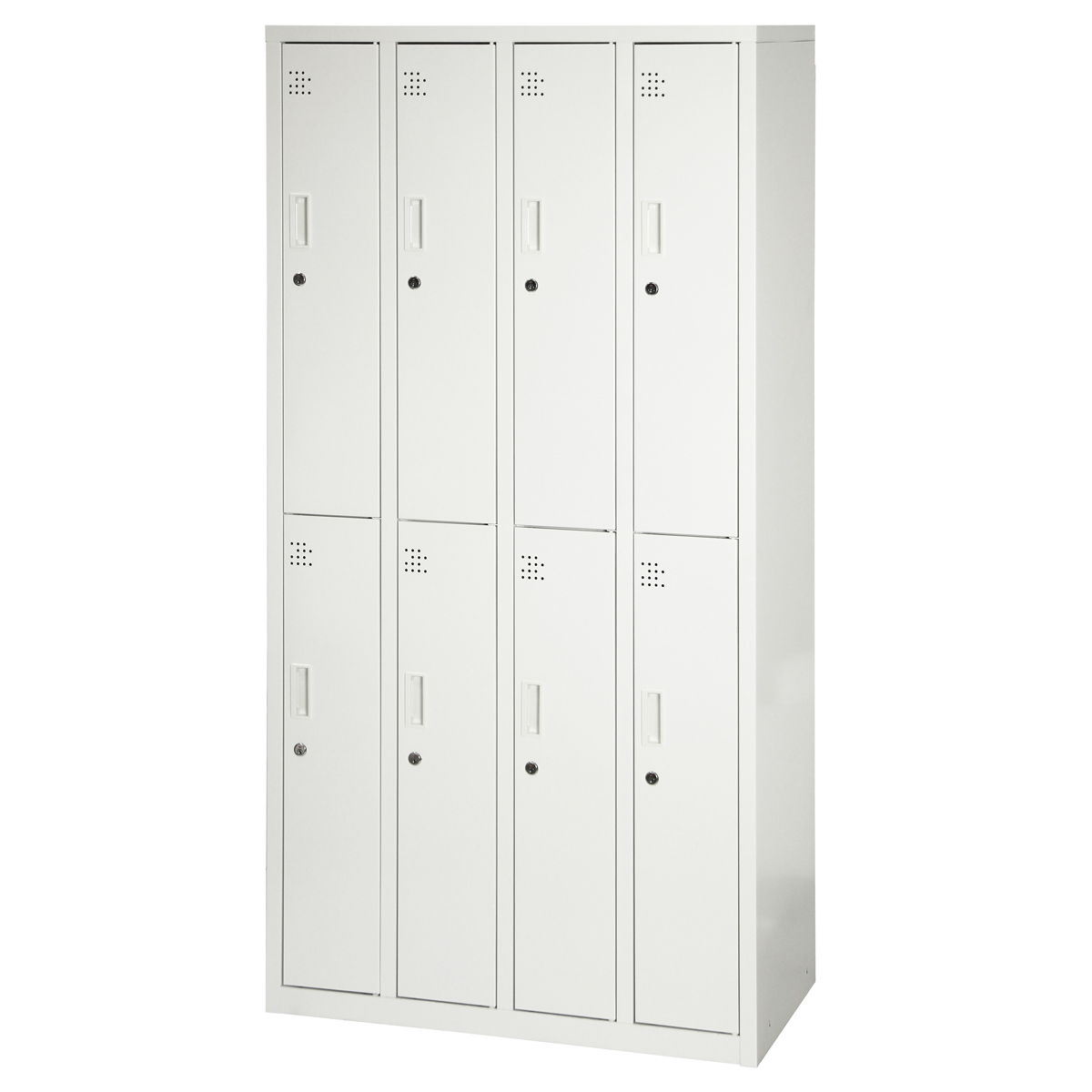 4290)*株式会社スマイル SMILE 8人用ロッカー(ダイヤル錠)鍵付き