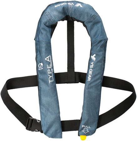 YAMAHA ヤマハ 手動膨張式ラフジャケット 救命胴衣 ベストタイプ YMV-2300