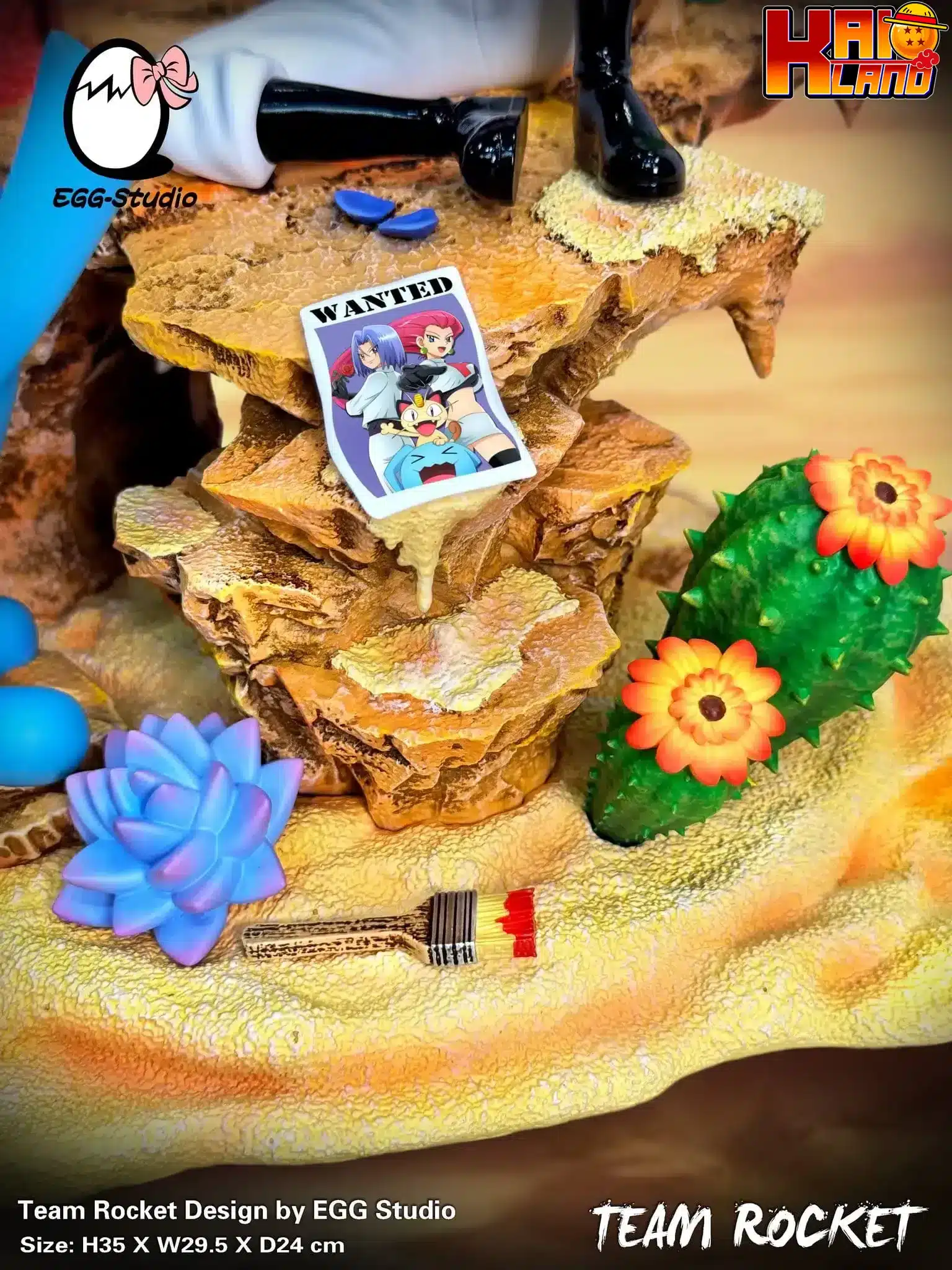 Pokemon EGG Studio Team Rocket V2 Resin Statue - Kaioland