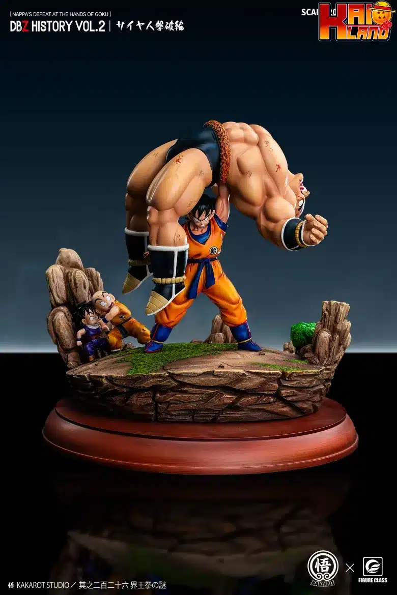 ドラゴンボールフィギュアクラススタジオ 悟空ナッパ 樹脂製スタチュー