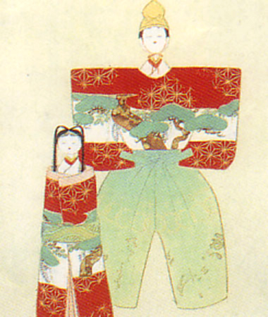 上村松園 絵画 『御ひな之図』 送料無料 【複製】【美術印刷】【巨匠