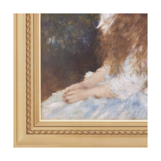 ルノワール 絵画 イレーヌ・カーン・ダンヴェール嬢（可愛いイレーヌ