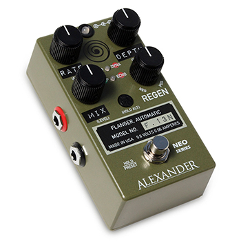 F-13 Neo Flanger | Alexander Pedals | 取扱いブランド | 株式会社