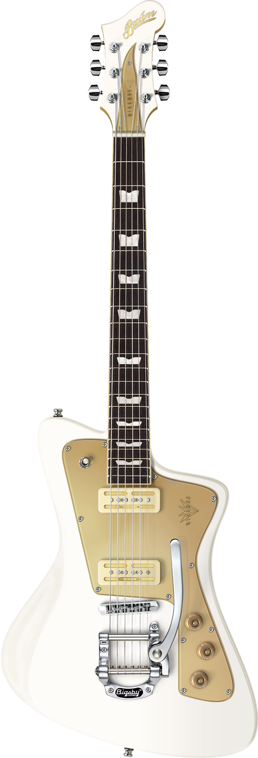 Wingman with Tremolo Vintage White | Baum Guitars | 取扱いブランド