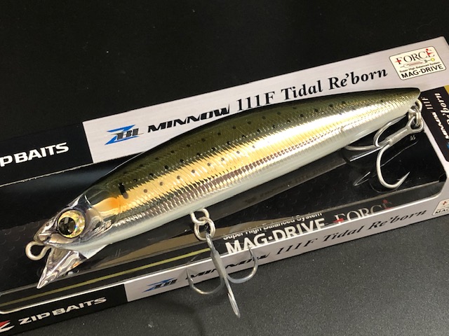 ジップベイツ ZBLザブラシステムミノー11Fタイダル ツインベイト