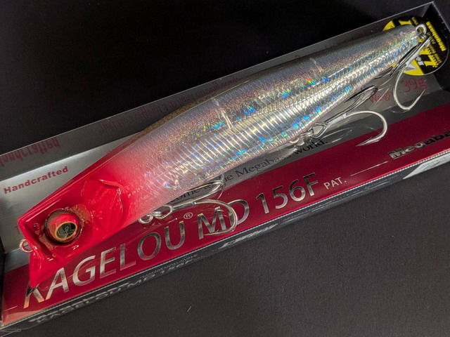 メガバス（Megabass） カゲロウMD156F 156mm/39g 【シーバスルアー専門