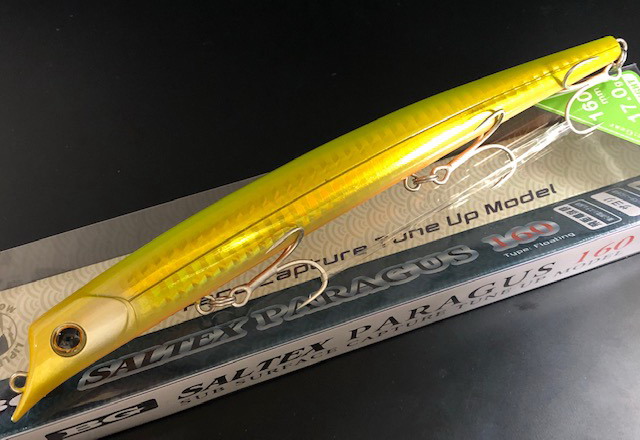 BG ソルティックス パラガス160 160mm/17g (PARAGUS) 【シーバスルアー