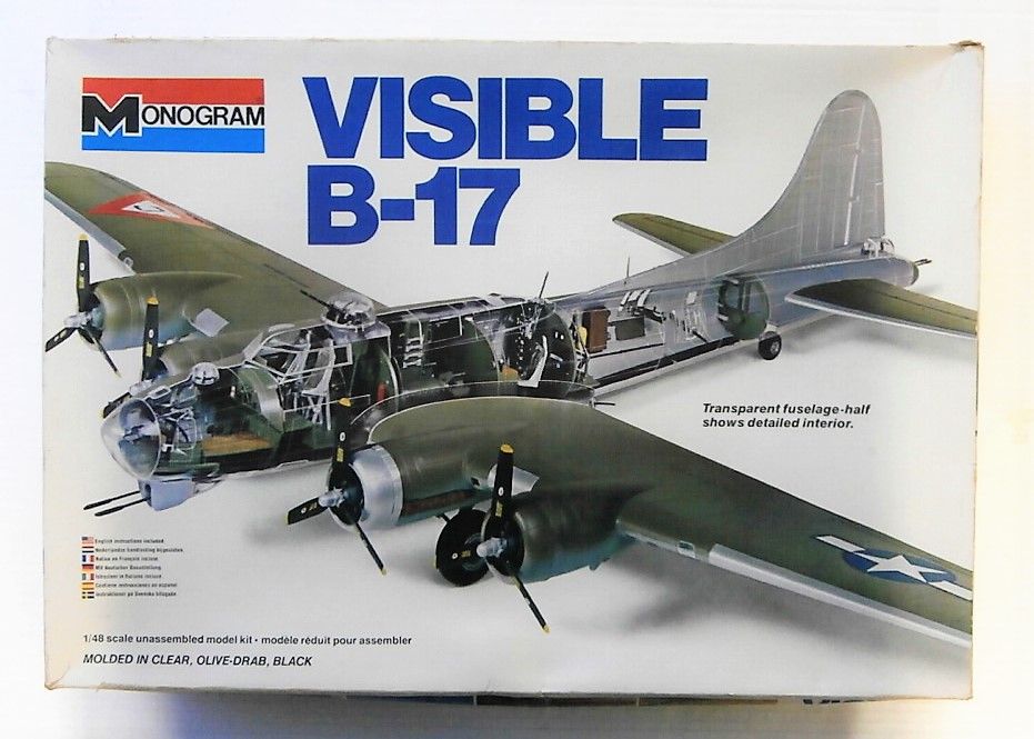 B-17G 1/48 モノグラム (特別版→付属品多数) B-17G 1/48 モノグラム