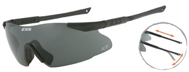 ESS レンズの取り換え可能な防弾アイシールド・ICE3(アイス スリー)