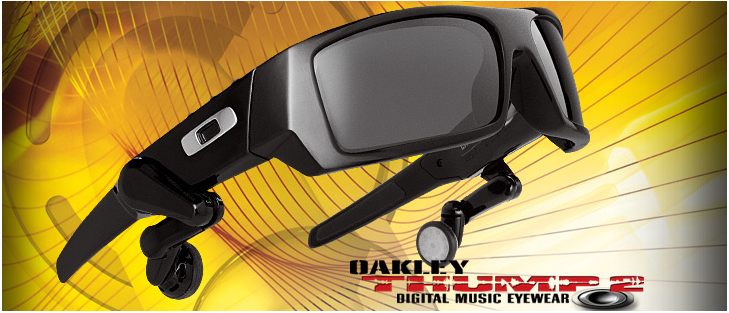 OAKLEYオークリーデジタルミュージックアイウェアTHUMP2(サンプ・ツー)
