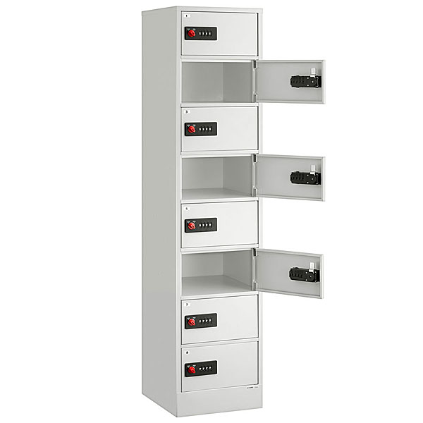 EIKO エーコー 貴重品保管庫＜数字合わせ式＞緊急解錠付 2列6段12人用