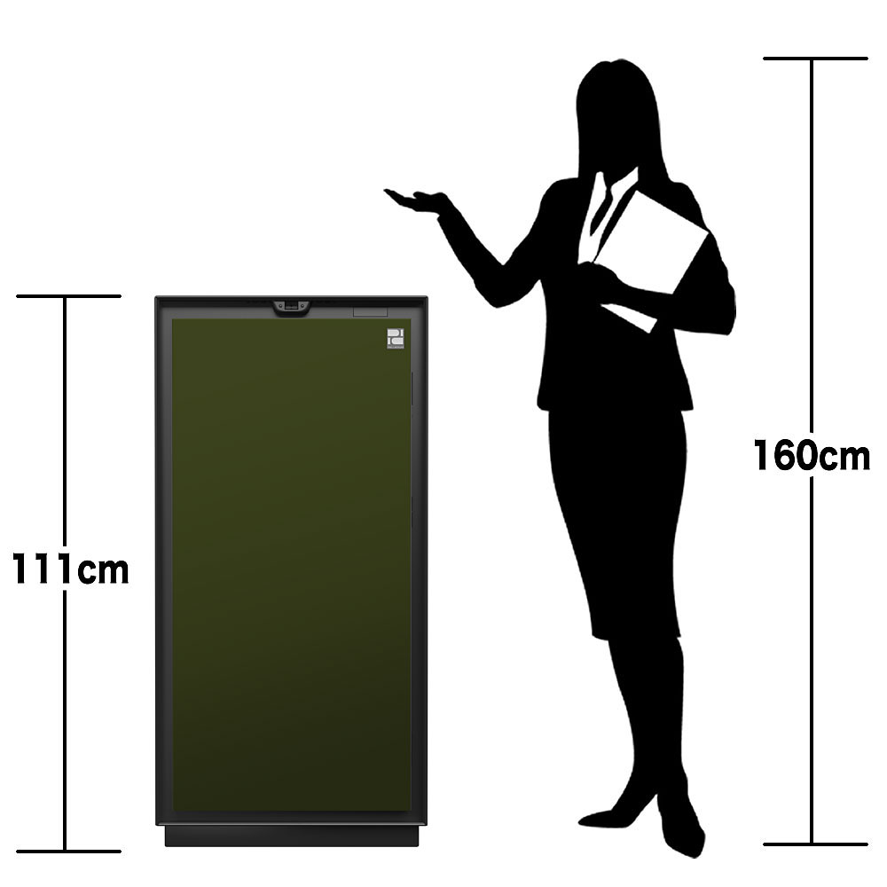 ディプロマット 耐火金庫 PALLADIUM タッチパネル＆指紋認証 警報器付