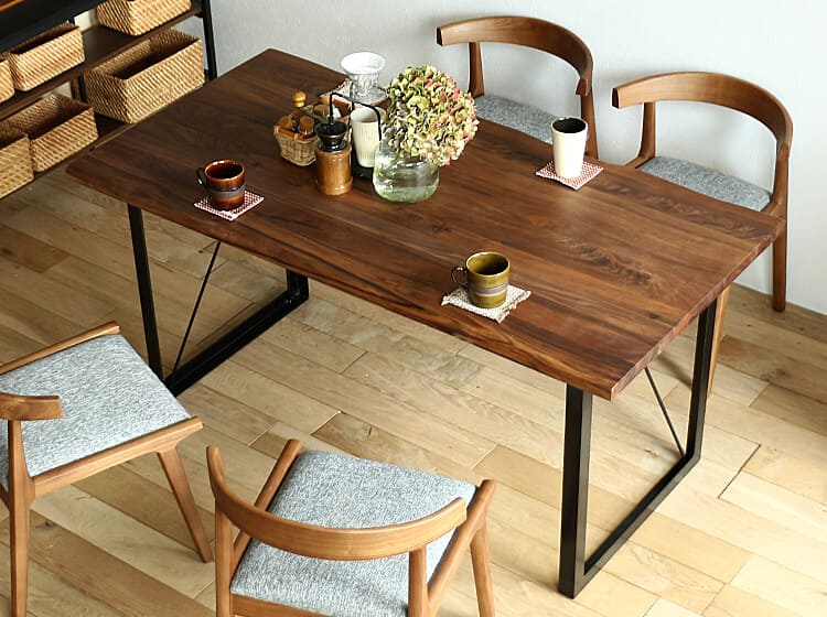 organic modernism ウォールナット ダイニングテーブル organic