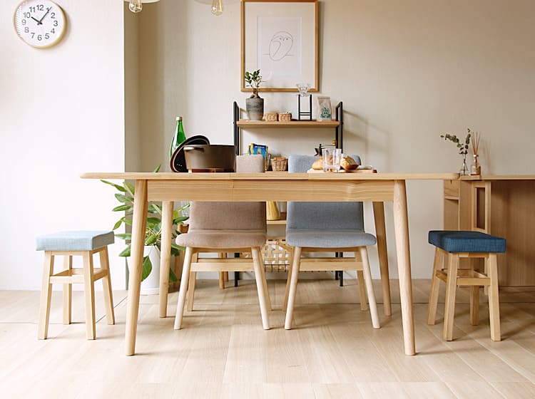 伸縮式ダイニングテーブル Henry(ヘンリー)｜北欧・ヴィンテージ