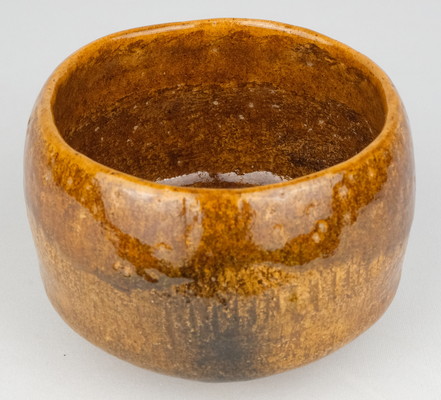 栗山園オンライン通販部 / 【出物】 飴茶碗 大樋年朗（10代大樋長