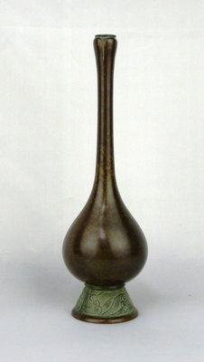 栗山園オンライン通販部 / 【出物】 胡銅大名物写鶴一声花入 一ノ瀬宗辰