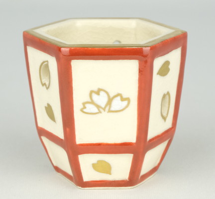 栗山園オンライン通販部 / 【出物】 色絵ぼんぼり蓋置 清閑寺窯（杉田