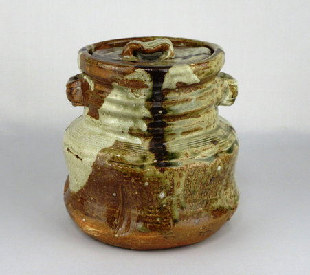 栗山園オンライン通販部 / 【出物】 美濃伊賀水指 加藤芳右衛門 蓋直し