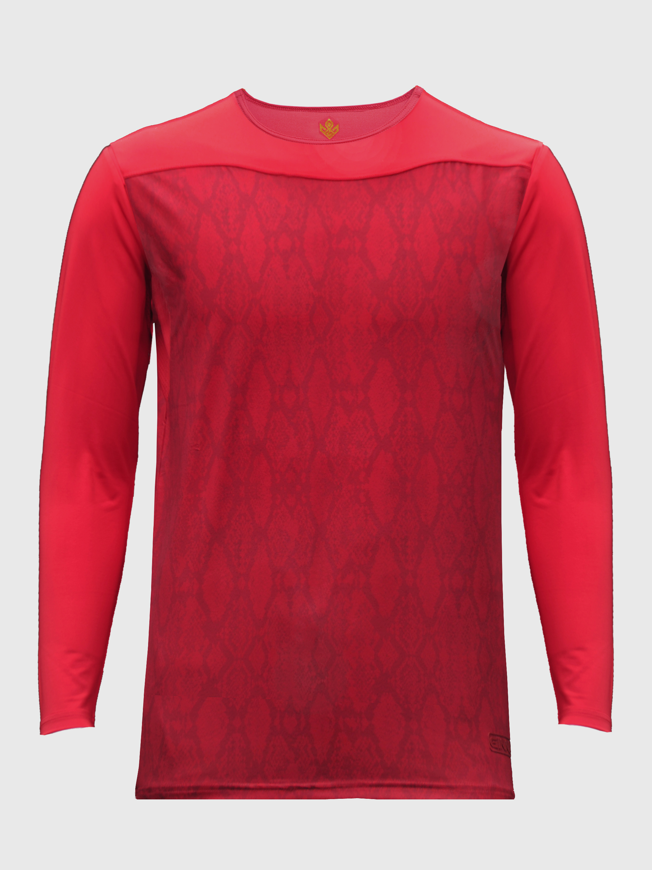 GINNIE RED長袖アンダーシャツ 刺繍入り 野球用品の販売ならクロスポ