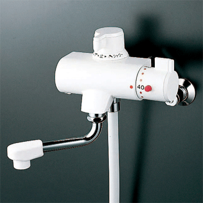 サーモスタット式シャワー：KF132｜浴室用水栓：壁付サーモスタット