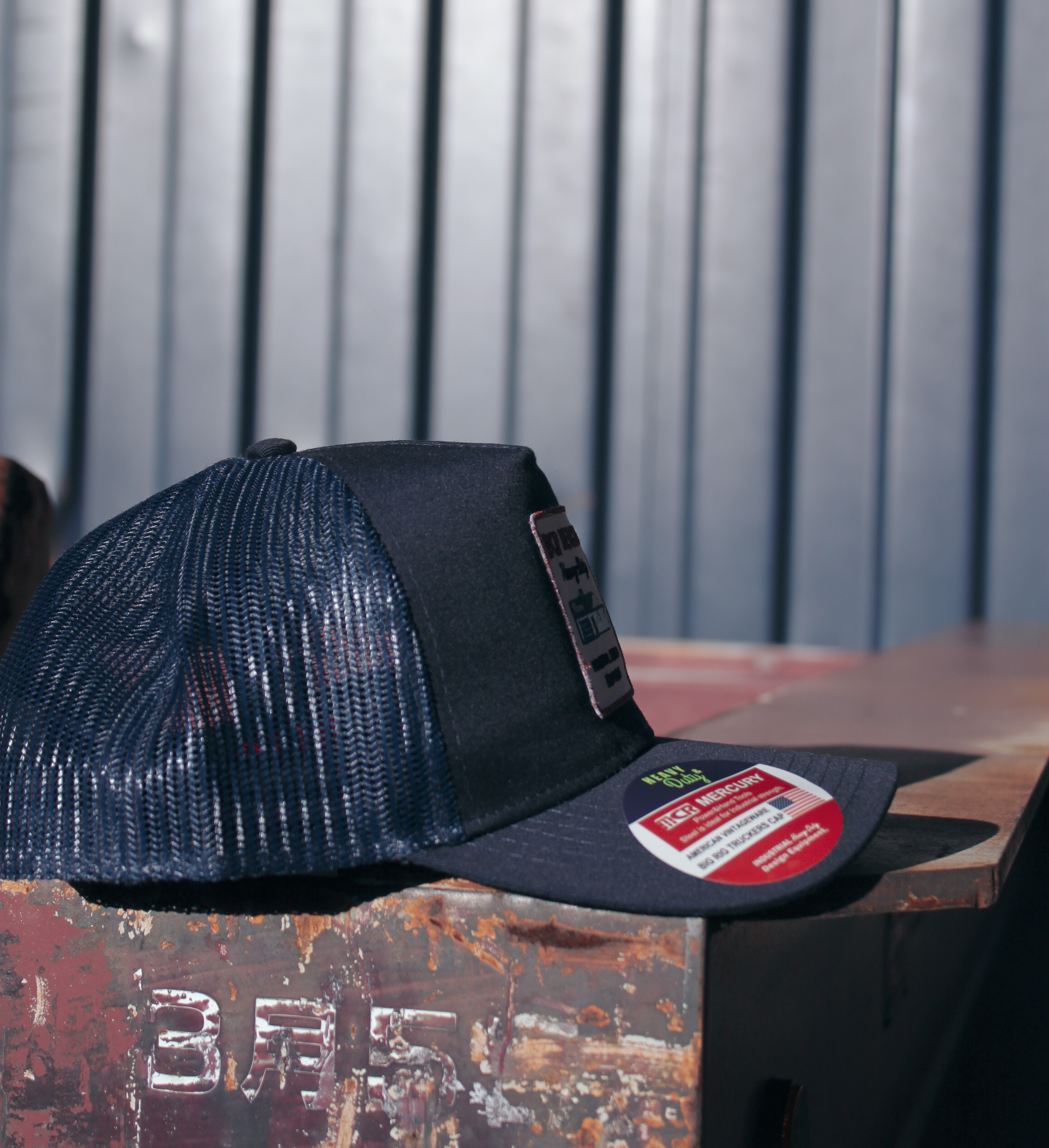 KEY STONE / マーキュリー メッシュキャップ ネイビー