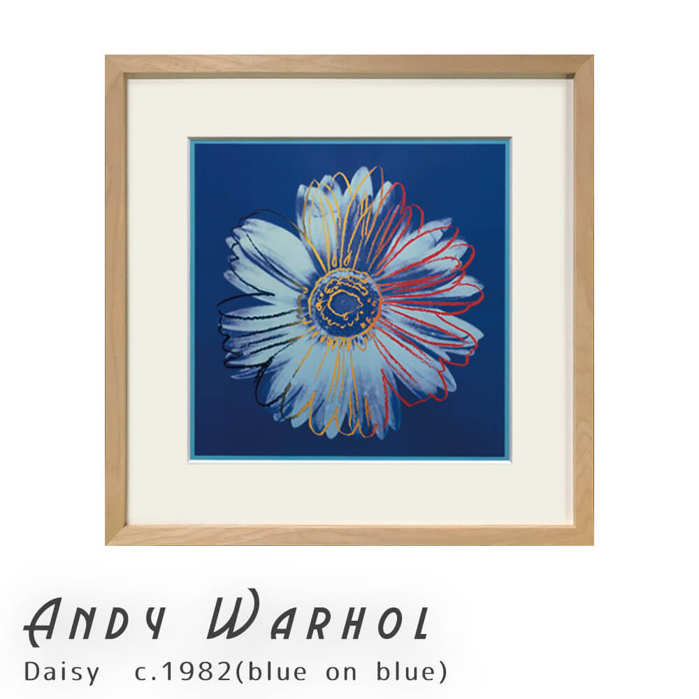 Andy Warhol（アンディ ウォーホル） Daisy c.1982(fuchsia & yellow