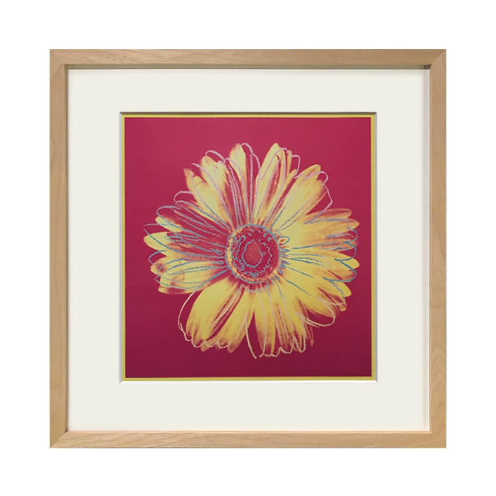 Andy Warhol（アンディ ウォーホル） Daisy c.1982(fuchsia & yellow