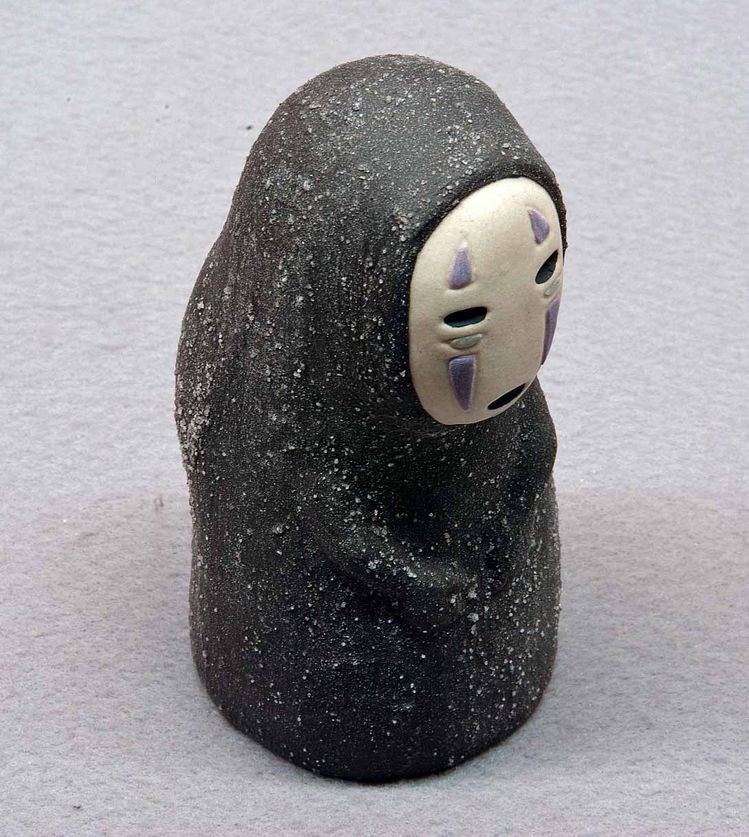 千と千尋の神隠しカオナシ信楽焼 明山窯作