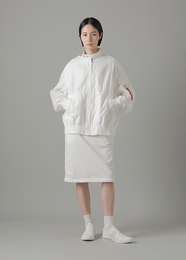 ZUCCa / (O) タイプライター / ブルゾン(M white(01)): SALE| A-net