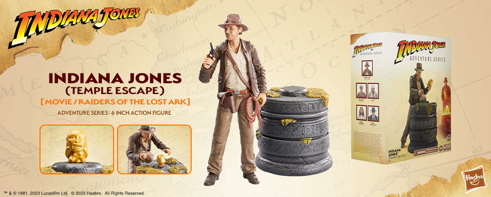 インディ・ジョーンズ』「アドベンチャーシリーズ」6インチ